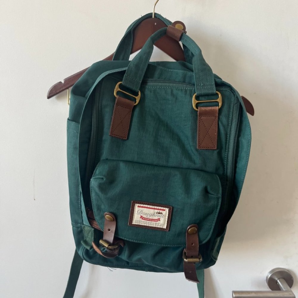 Doughnut Backpack - Emerald Green